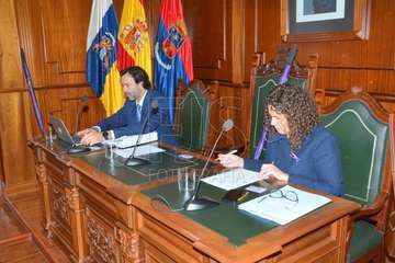 Sesión plenaria correspondiente al mes de noviembre (Foto Francisco Javier Santana)